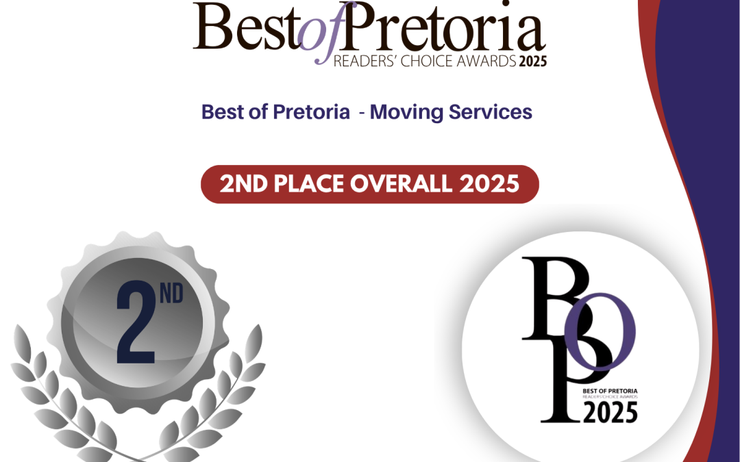 Eezi Move Secures Top Honors in Best of Pretoria Readers’ Choice Awards